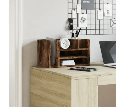 Rakstāmgalda Organizators, Ozolkoka, 44,5X24X25 Cm, Koks Vidaxl