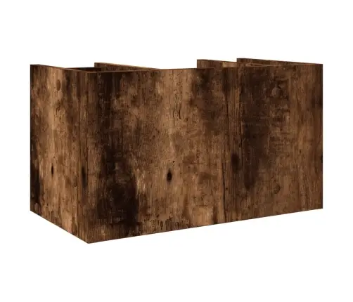 Rakstāmgalda Organizators, Ozolkoka, 44,5X24X25 Cm, Koks Vidaxl