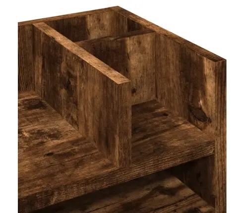 Rakstāmgalda Organizators, Ozolkoka, 44,5X24X25 Cm, Koks Vidaxl