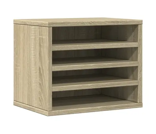 Rašomojo Stalo Lentyna, Ąžuolo, 36X26X29,5cm Apdirbta Mediena