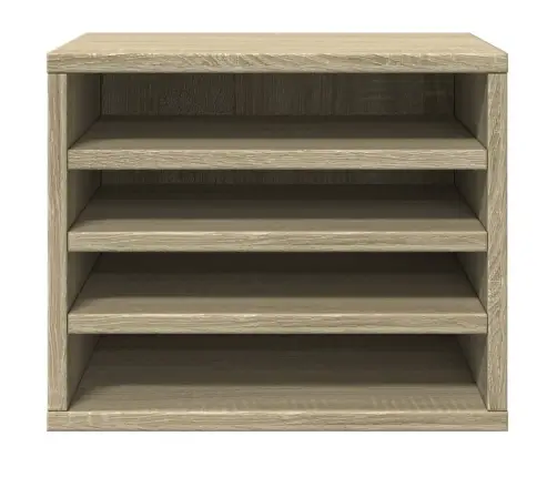 Rašomojo Stalo Lentyna, Ąžuolo, 36X26X29,5cm Apdirbta Mediena