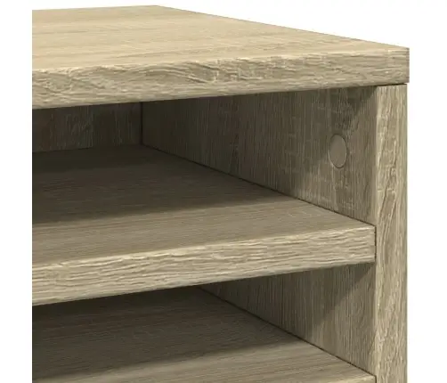 Rašomojo Stalo Lentyna, Ąžuolo, 36X26X29,5cm Apdirbta Mediena