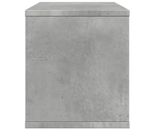 Rakstāmgalda Organizators, Betona Pelēks, 36X26X29,5 Cm, Koks Vidaxl