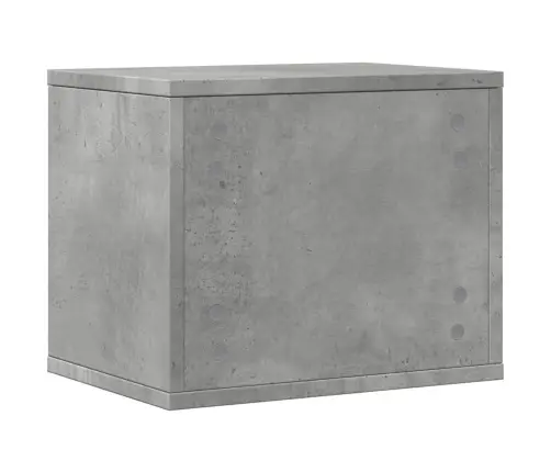 Rakstāmgalda Organizators, Betona Pelēks, 36X26X29,5 Cm, Koks Vidaxl