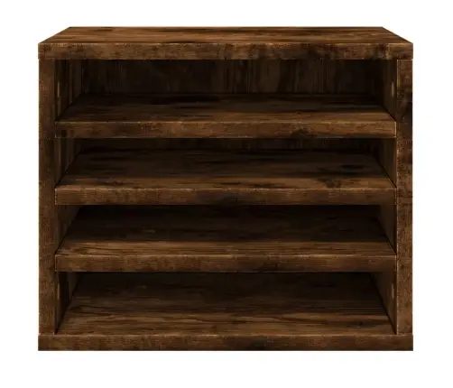 Rašomojo Stalo Lentyna, Dūminio Ąžuolo, 36X26X29,5cm Mediena