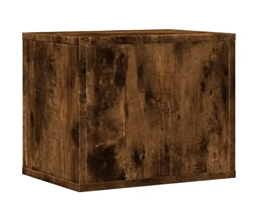 Rašomojo Stalo Lentyna, Dūminio Ąžuolo, 36X26X29,5cm Mediena