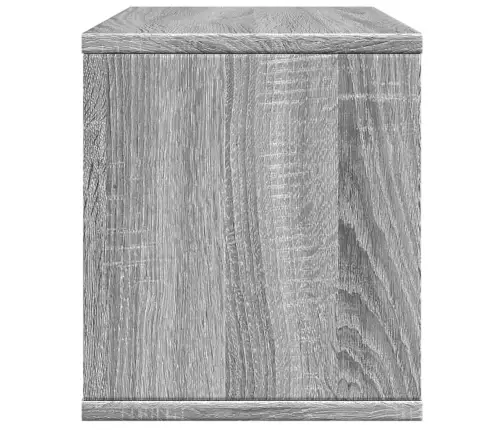 Rašomojo Stalo Lentyna, Pilka Ąžuolo, 36X26X29,5cm Mediena