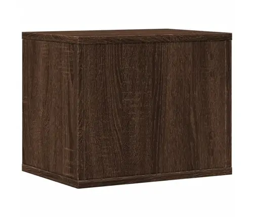 Rašomojo Stalo Lentyna, Ruda Ąžuolo, 36X26X29,5cm Mediena