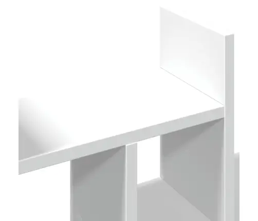 Rakstāmgalda Organizators, Balts, 34,5X15,5X35,5 Cm, Koks Vidaxl