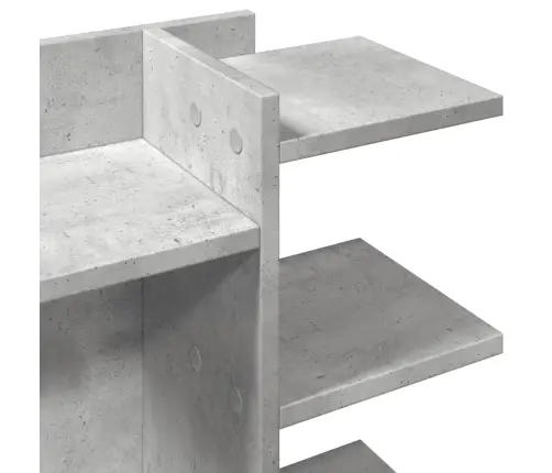 Rašomojo Stalo Lentyna, Betono, 42X21,5X42cm Apdirbta Mediena