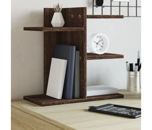 Rakstāmgalda Organizators, Brūna Ozola, 42X21,5X42 Cm, Koks Vidaxl