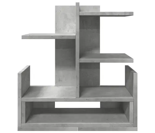 Rakstāmgalda Organizators, Betona Pelēks, 49X20X52,5 Cm, Koks Vidaxl