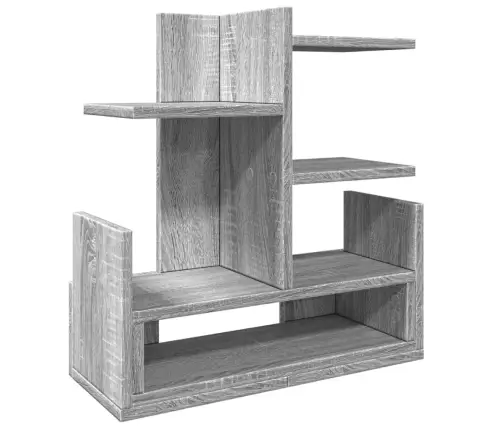Rakstāmgalda Organizators, Pelēka Ozola, 49X20X52,5 Cm, Koks Vidaxl