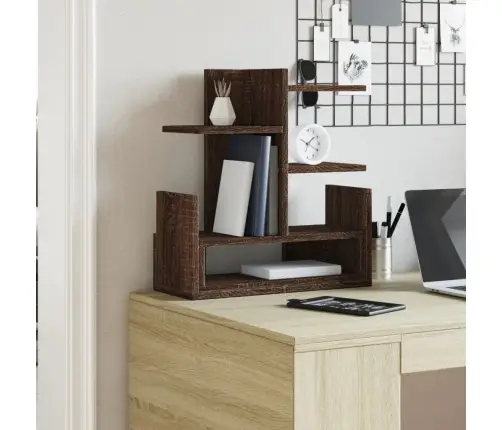 Rakstāmgalda Organizators, Brūna Ozola, 49X20X52,5 Cm, Koks Vidaxl