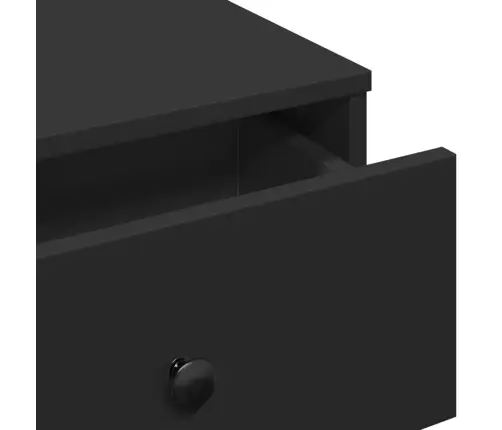 Kohvilaud, Must, 60X45X31 cm Tehispuit