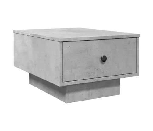 Kavos Staliukas, Betono Pilkas, 60X45X31cm Apdirbta Mediena