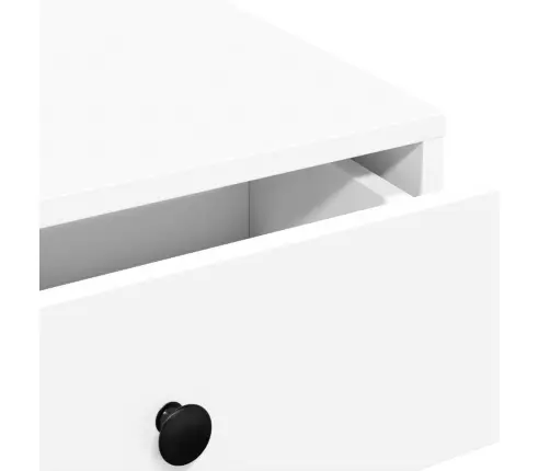 Kafijas Galdiņš, Balts, 90X90X28 Cm, Skaidu Plāksne Vidaxl