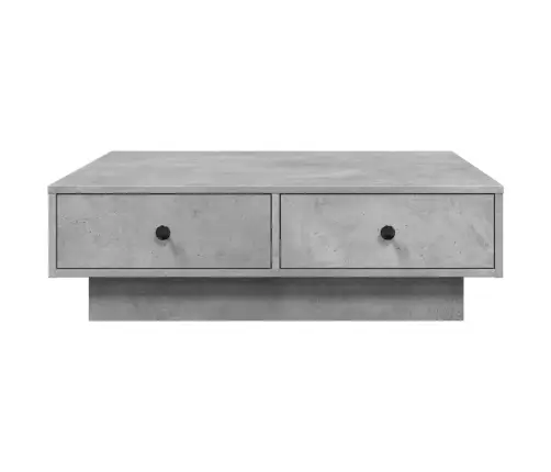 Kavos Staliukas, Betono Pilkos Spalvos, 90X90X28cm Mdp
