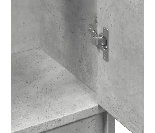 Izlietnes Skapītis, Betonpelēks, 63X29X55 Cm, Inženierijas Koks Vidaxl