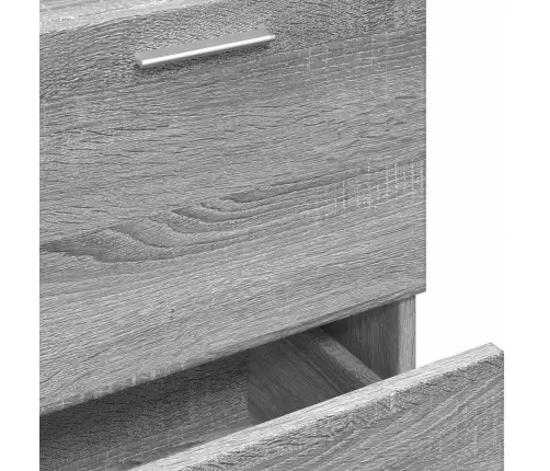 Izlietnes Skapītis, Pelēks, 40X37X59 Cm, Inženierijas Koks Vidaxl
