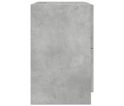 Izlietnes Skapītis, Betonpelēks, 59X37X59 Cm, Inženierijas Koks Vidaxl