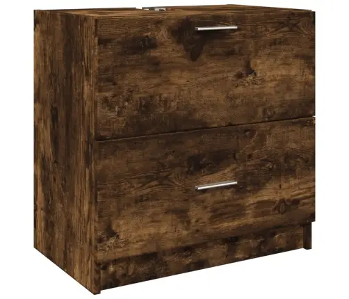 Izlietnes Skapītis, Ozolkoka, 59X37X59 Cm, Inženierijas Koks Vidaxl Izlietnes Skapītis, Ozolkoka, 59X37X59 Cm, Inženierijas Koks Vidaxl