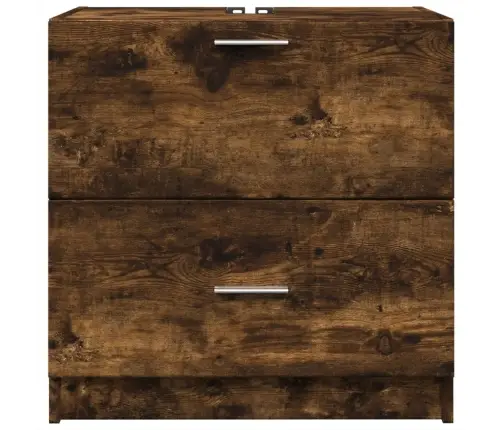 Izlietnes Skapītis, Ozolkoka, 59X37X59 Cm, Inženierijas Koks Vidaxl Izlietnes Skapītis, Ozolkoka, 59X37X59 Cm, Inženierijas Koks Vidaxl