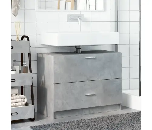 Valamukapp, Betoonhall, 78X37X59 Cm Tehispuit