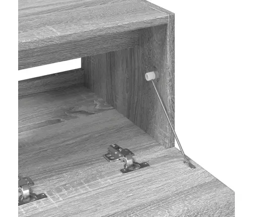 Izlietnes Skapītis, Pelēks, 78X37X59 Cm, Inženierijas Koks Vidaxl