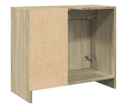 Izlietnes Skapītis, Ozolkoka, 63X29X55 Cm, Inženierijas Koks Vidaxl Izlietnes Skapītis, Ozolkoka, 63X29X55 Cm, Inženierijas Koks Vidaxl