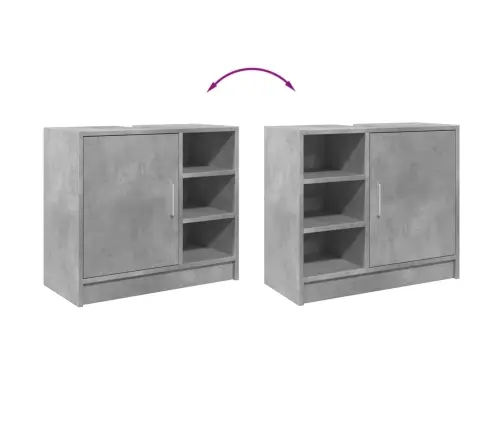 Valamukapp, Betoonhall, 63X29X55 Cm Tehispuit