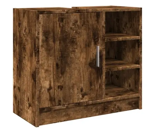 Izlietnes Skapītis, Ozolkoka, 63X29X55 Cm, Inženierijas Koks Vidaxl