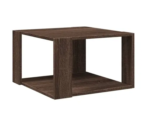 Kohvilaud, Pruun Tamm, 51,5X51,5X30 cm Tehispuit Kohvilaud, Pruun Tamm, 51,5X51,5X30 cm Tehispuit