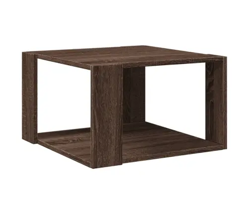 Kohvilaud, Pruun Tamm, 51,5X51,5X30 cm Tehispuit Kohvilaud, Pruun Tamm, 51,5X51,5X30 cm Tehispuit
