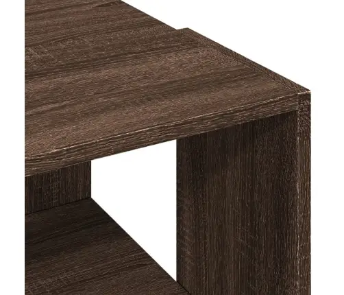 Kafijas Galdiņš, Brūna Ozola, 89,5X48X30 Cm, Inženierijas Koks Vidaxl