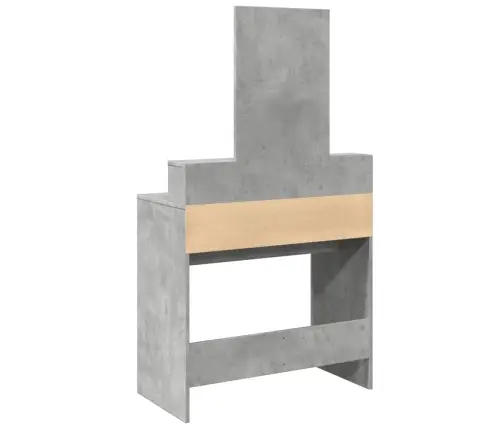 Peegliga Tualettlaud, Betoonhall, 80X41X144,5 Cm