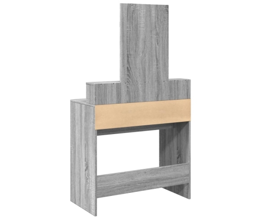 Peegliga Tualettlaud, Hall Sonoma Tamm, 80X41X144,5 Cm