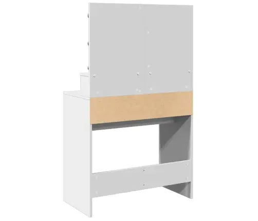 Tualettlaud Lediga, Valge, 80X41X134,5 Cm