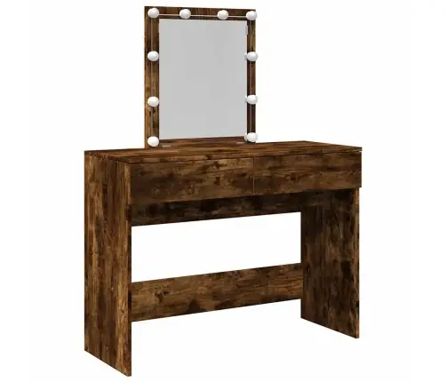 Tualettlaud Lediga, Suitsutatud Tamm, 100 X 40 X 130 Cm