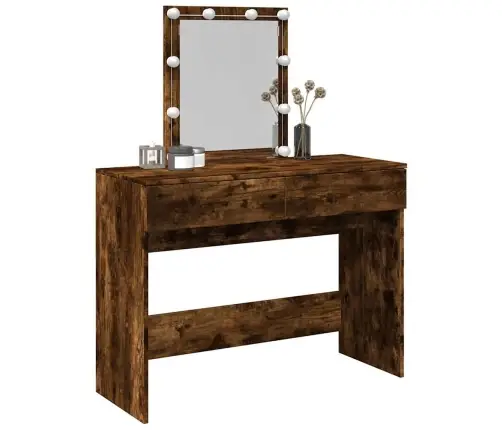 Tualettlaud Lediga, Suitsutatud Tamm, 100 X 40 X 130 Cm