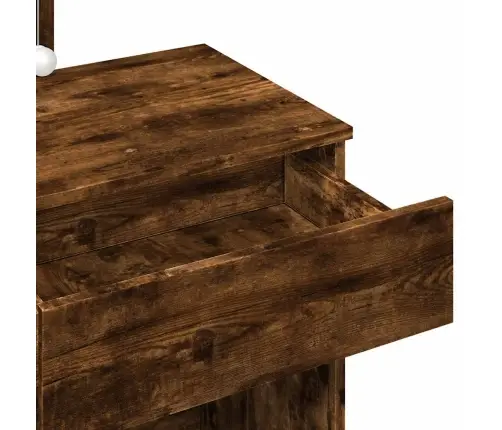 Tualettlaud Lediga, Suitsutatud Tamm, 100 X 40 X 130 Cm