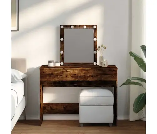 Tualettlaud Lediga, Suitsutatud Tamm, 100 X 40 X 130 Cm