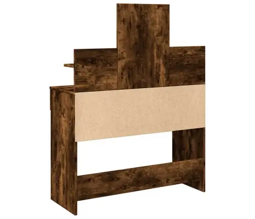 Kosmetinis Staliukas Su Led, Dūminio Ąžuolo, 100X40X130Cm