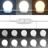 Spoguļgaldiņš Ar Led, 100X40X130 Cm, Brūna Ozolkoka Krāsa Vidaxl