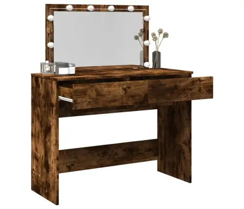 Tualettlaud Lediga, Suitsutatud Tamm, 100X40X120 Cm