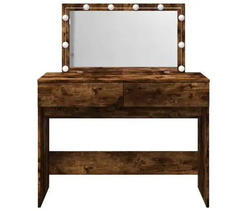 Tualettlaud Lediga, Suitsutatud Tamm, 100X40X120 Cm