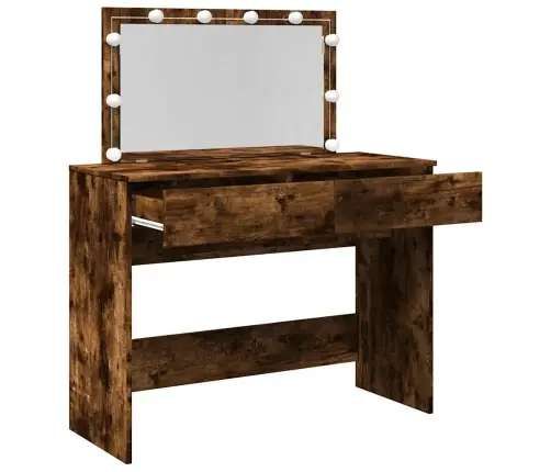 Tualettlaud Lediga, Suitsutatud Tamm, 100X40X120 Cm