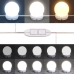 Kosmetinis Staliukas Su Led, Pilkas Ąžuolo, 100X40X120Cm