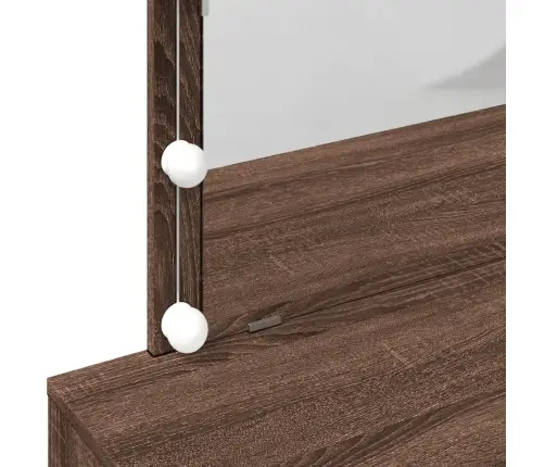 Tualettlaud Lediga, Pruun Tamm, 100X40X120 Cm