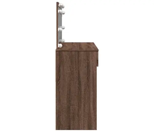 Tualettlaud Lediga, Pruun Tamm, 100X40X120 Cm